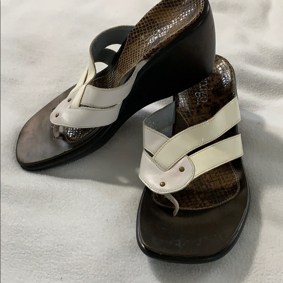 Clark’s Indigo white wedge - Picture 2 of 4